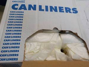 Case of 250 Clear 33 Gallon Can Lin...