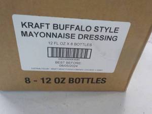 8 ct 12 oz bottles Kraft Buffalo St...