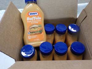 8 ct 12 oz bottles Kraft Buffalo St...