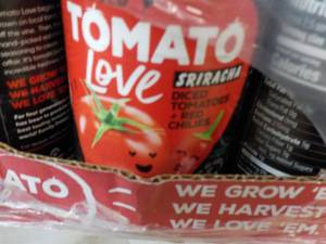 12 ct Red Gold Tomato Love 10 oz ca...