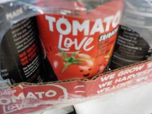12 ct Red Gold Tomato Love 10 oz ca...