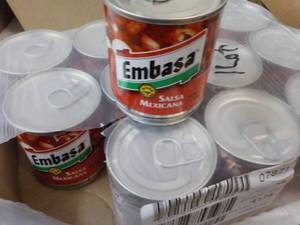 12 ct 7 oz cans Embasa Salsa Mexica...