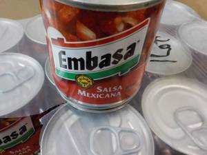 12 ct 7 oz cans Embasa Salsa Mexica...