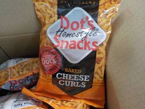 10 ct 3.5 oz bags Dots Baked Chees...