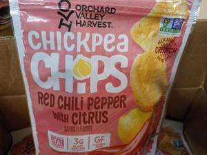 6 ct Chickpea Chips Red Chili Peppe...