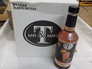 6 ct 1 liter bottles Mr. and Mrs. T...