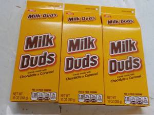 3 ct 10 oz boxes Milk Duds - in dat...