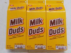 3 ct 10 oz boxes Milk Duds - in dat...