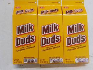 3 ct 10 oz boxes Milk Duds - in dat...