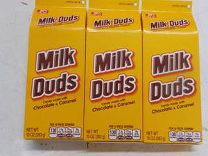 3 ct 10 oz boxes Milk Duds - in dat...