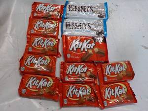 Kit Kat and Hersheys Candy...