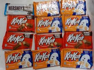 Kit Kat and Hersheys Candy...