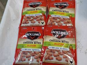 4 ct 3.25 oz bags Jack Links Chicke...