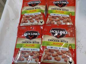 4 ct 3.25 oz bags Jack Links Chicke...