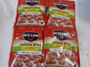 4 ct 3.25 oz bags Jack Links Chicke...