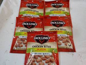 5 ct 3.25 oz bags Jack Links Chicke...