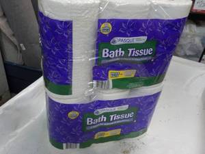 24 rolls Pasque 2 Ply Bath Tissue...