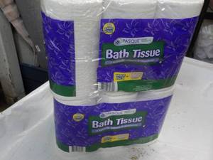 24 rolls Pasque 2 Ply Bath Tissue...