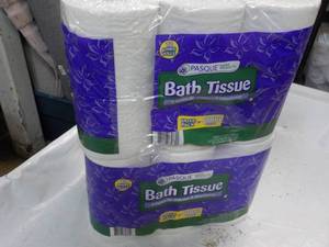 24 rolls Pasque 2 Ply Bath Tissue...