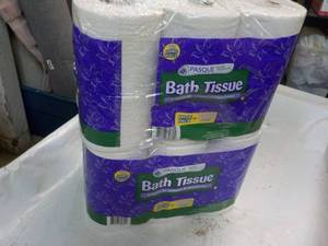 24 rolls Pasque 2 Ply Bath Tissue...