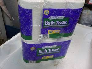 24 rolls Pasque 2 Ply Bath Tissue...