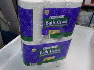 24 rolls Pasque 2 Ply Bath Tissue...