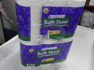 24 rolls Pasque 2 Ply Bath Tissue...