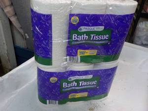 24 rolls Pasque 2 Ply Bath Tissue...