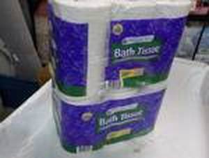24 rolls Pasque 2 Ply Bath Tissue...