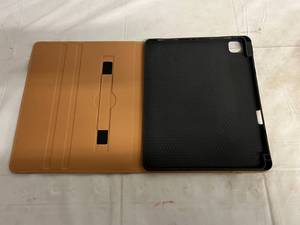 Blue Leather iPad Case