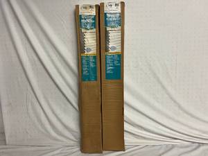 2 Packs of 1 Vinyl Plus Blinds - 31 W x 96 L