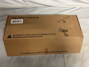 T-Shaped Pool Fountain