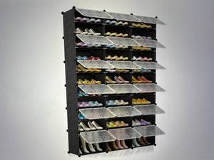 MAGINELS 72-Pairs Shoe Storage Organizer Cabinet