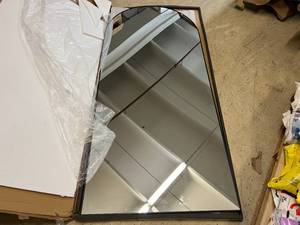Black Full Length StandingHangable Mirror