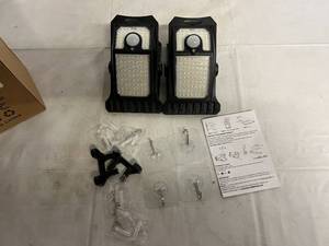 2 Motion Sensor Outdoor Solar Light Clips