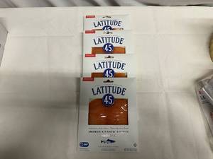 D. 4x 4oz 45 Latitude 45 Smoked Atlantic Salmon Slice & Ready to Eat