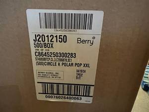 500ct  Circle K Polar Pop XXL Cups