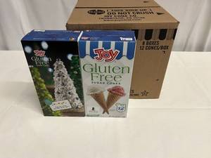 8x12ct Box Joy Sugar Cones-Gluten Free
