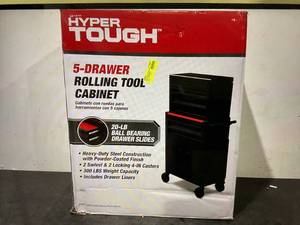 lot 357 image: Hyper Tough 20-Inch Heavy Duty Steel Tool Chest, 400 lbs Capacity
