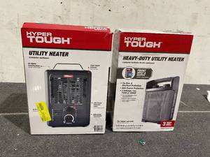 lot 111 image: LOT OF 2 Hyper Tough Utility Heaters