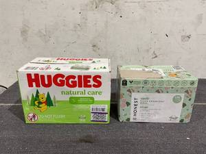 lot 125 image: LOT OF 2 Fragrance Free Baby Wipes