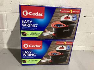 lot 509 image: LOT OF 2 O-Cedar Spin Mop & Bucket System