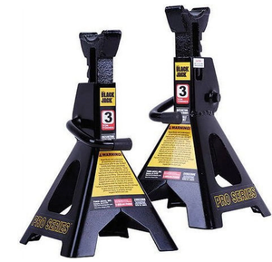 lot 130 image: Torin Black Jack 3 Ton Jack Stands, Black