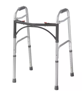 lot 133 image: Drive Medical Deluxe 2-Button Folding Walker