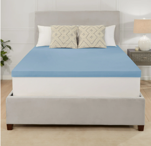 lot 488 image: Mainstays 3 Memory Foam Mattress Topper, Full