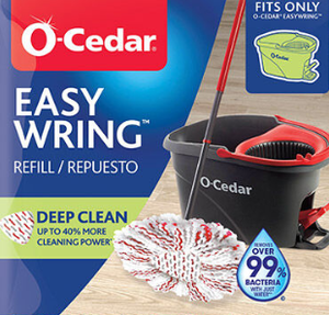 lot 505 image: O-Cedar RinseClean Clean Water Spin Mop and Bucket System