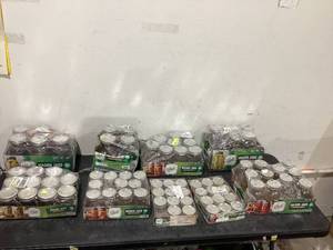 lot 627 image: LOT OF Mason Jars- Various Sizes