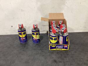 lot 646 image: LOT OF 8 WD-40 Multi-Use Products with Smart Straw, Sprays 2 Ways- 7 oz