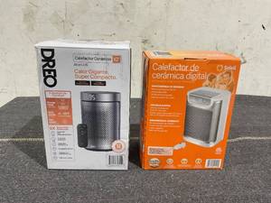 lot 127 image: LOT OF 2 Ceramic Heaters