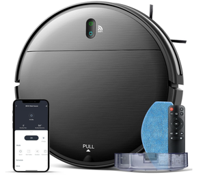 lot 45 image: BR151 Robot Vacuum and Mop Combo, 2 in 1 Mopping Robot Vacuum Cleaner